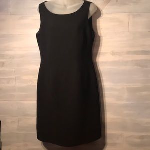 WORTHINGTON sleeveless black dress size 8